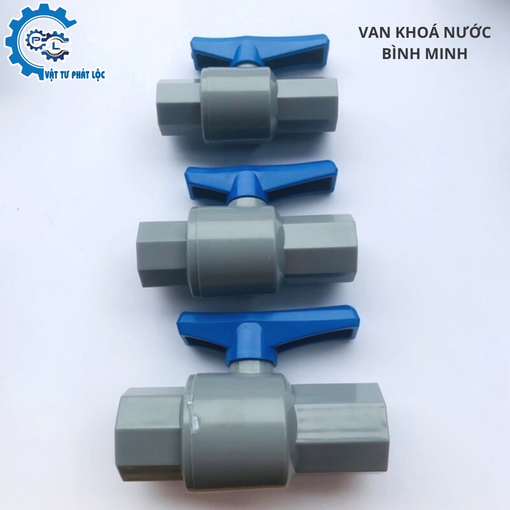 Van khoá nước Bình Minh phi 21, 27, 34 TẶNG KÈM