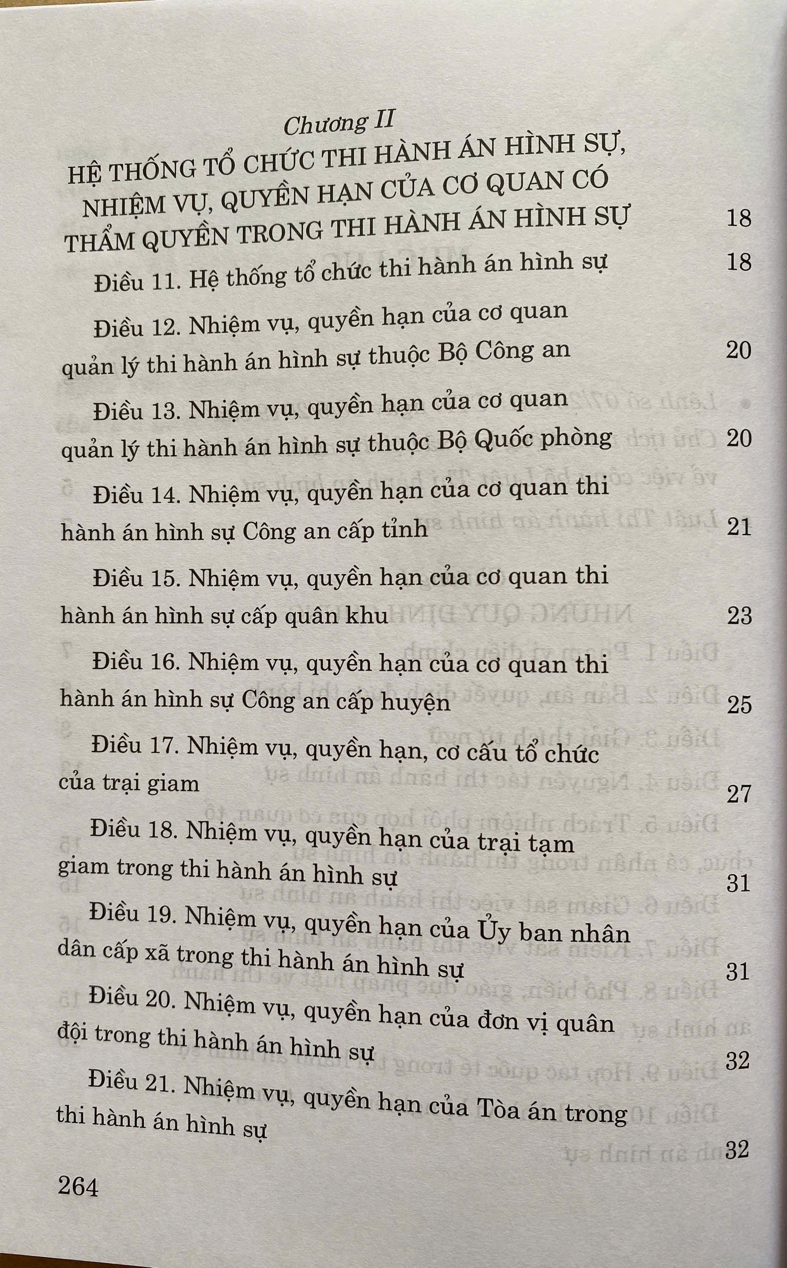 Luật Thi Hành Án Hình Sự