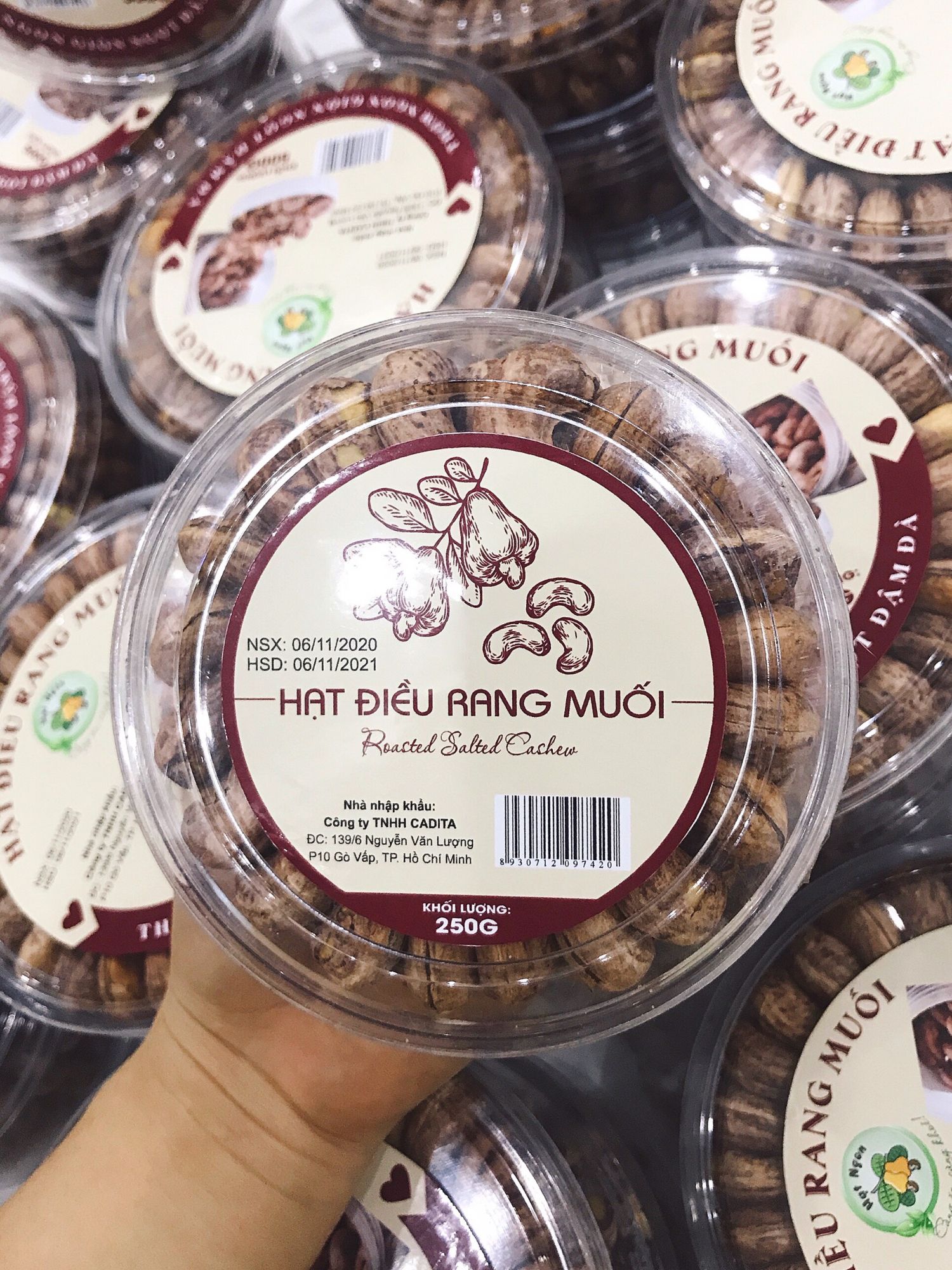 Hạt điều loại 1 500g