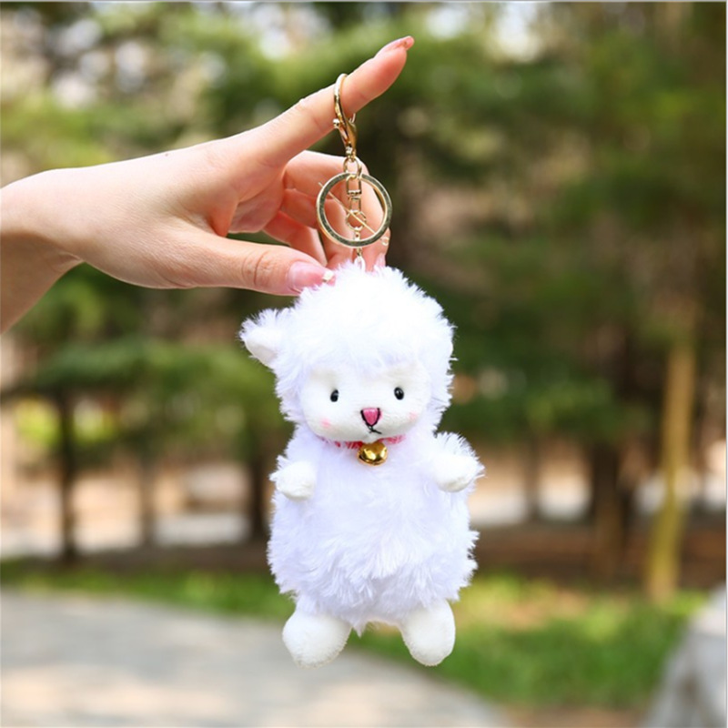 [HCM]Móc khóa hình con cừu trắng siêu dễ thương A217