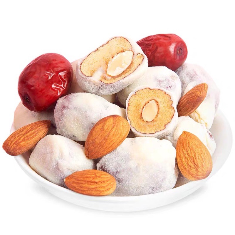 KẸO HẠNH NHÂN TÁO ĐỎ BỌC SỮA SIÊU NGON