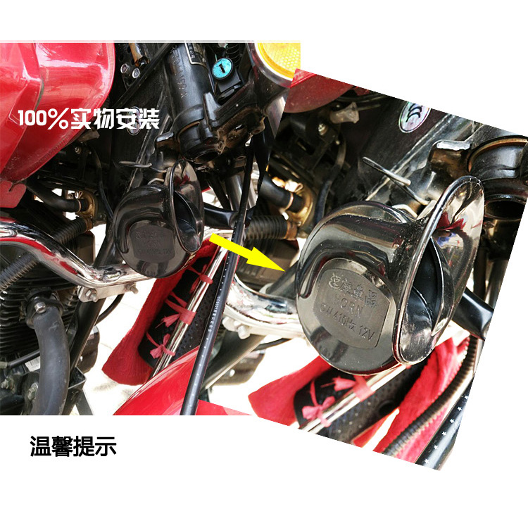 [HCM]Kèn Sò Gắn Xe Máy 12V Âm Thanh To [ 1 chiếc ]