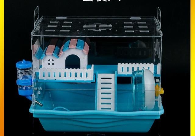 Lồng mica cho hamster - Lồng nhà vòm mica