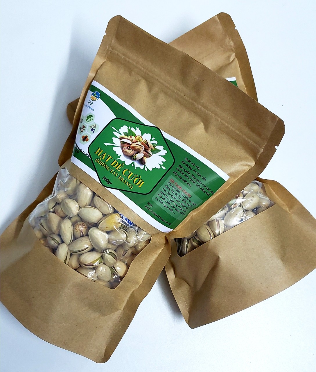 [HCM]Hạt Dẻ Cười (Pistachio) nhập khẩu Mỹ 500g