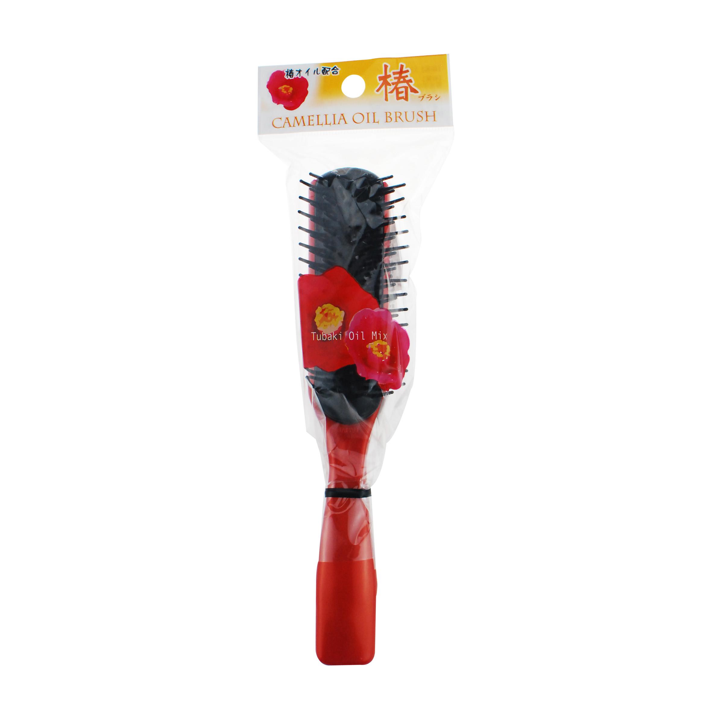 Lược chải tóc Sakura màu đỏ hàng nhập khẩu Nhật Bản