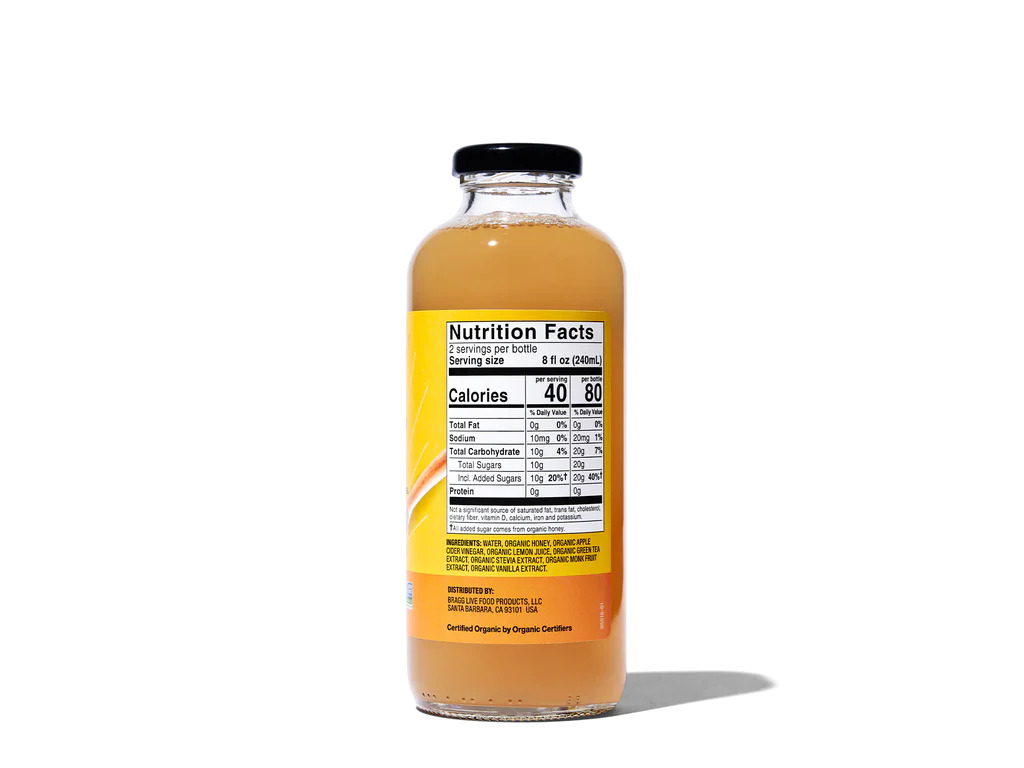 Giấm Táo Hữu Cơ Bragg 473ml & 946ml