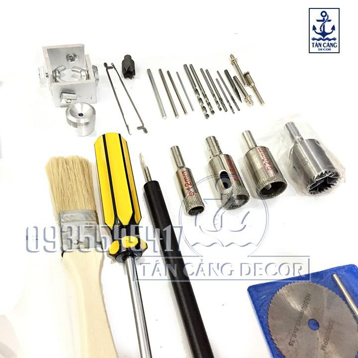 Máy Tiện Hạt Chuỗi 2 Môtơ Mini