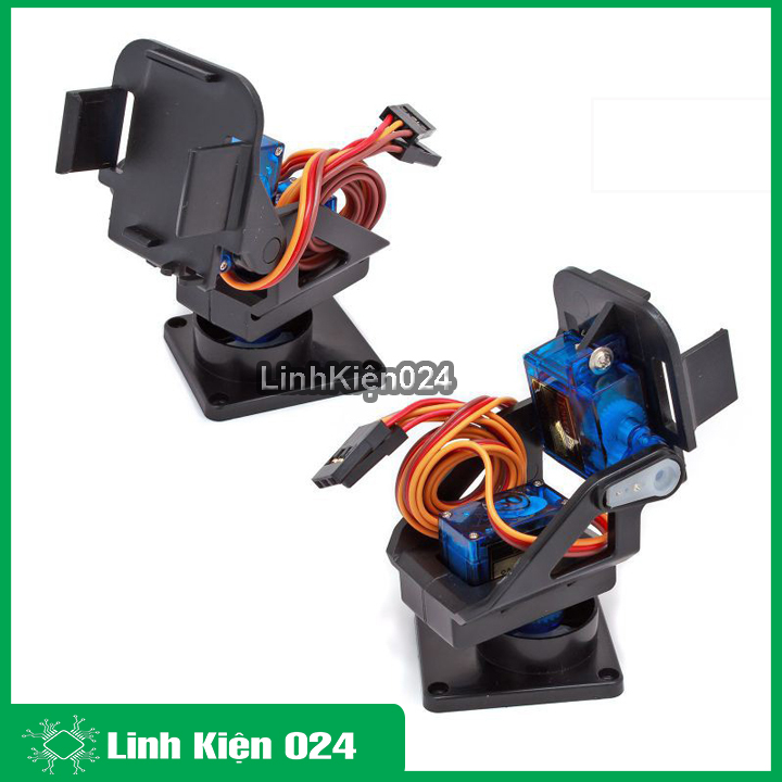 Khung servo lắp camera 2 trục chắc chắn