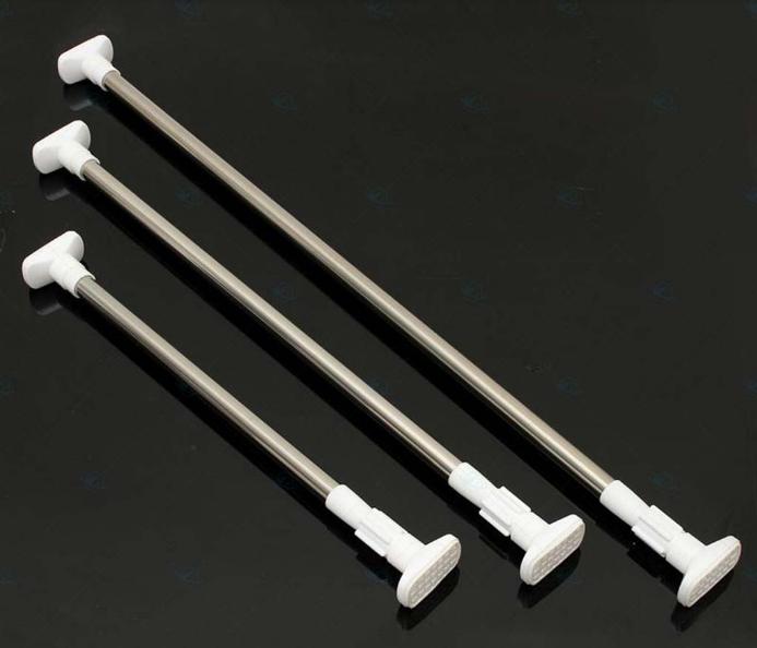 Thanh Treo Rèm Cửa / Tắm INOX đa năng cao cấp - Không Cần Khoan Tường[Mã 05]