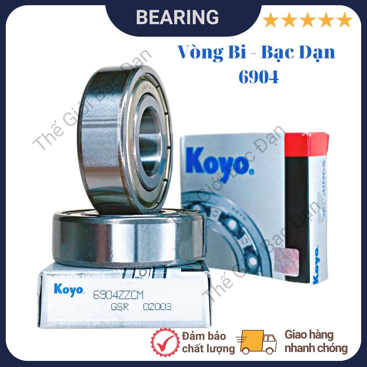 Vòng bi bạc đạn 6904 ZZCM KOYO -Thế Giới Bạc Đạn