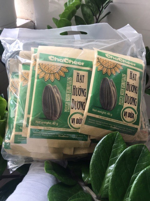 HẠT HƯỚNG DƯƠNG CHACHEER VỊ DỪA GÓI 40G