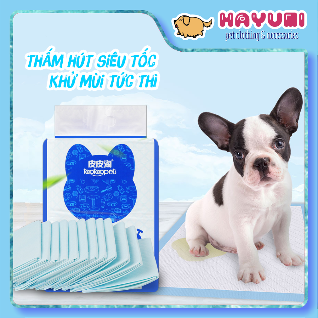 [LẺ 10 CÁI - SIZE S] TÃ GIẤY ĐỂ CHUỒNG CHO THÚ CƯNG - MADDIE PETSTORE