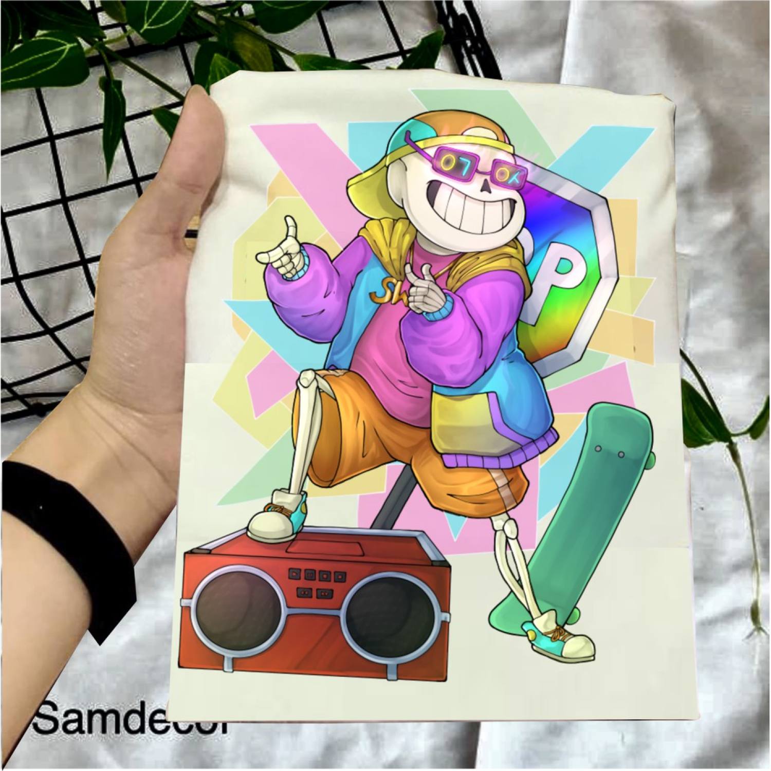 Áo thun in hình game Undertale Sans cho bé trai bé gái có đủ size từ 10kg