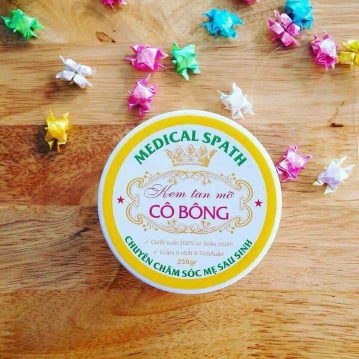 [HCM]Combo 3 Kem Cô Bông giúp tan mỡ bụng hộp 250g