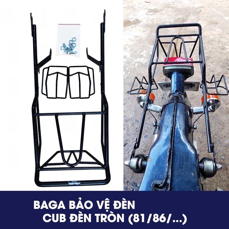 Baga bảo vệ đèn sau/ đèn hậu cho cub 78 79 80 81 86/ 82 dd