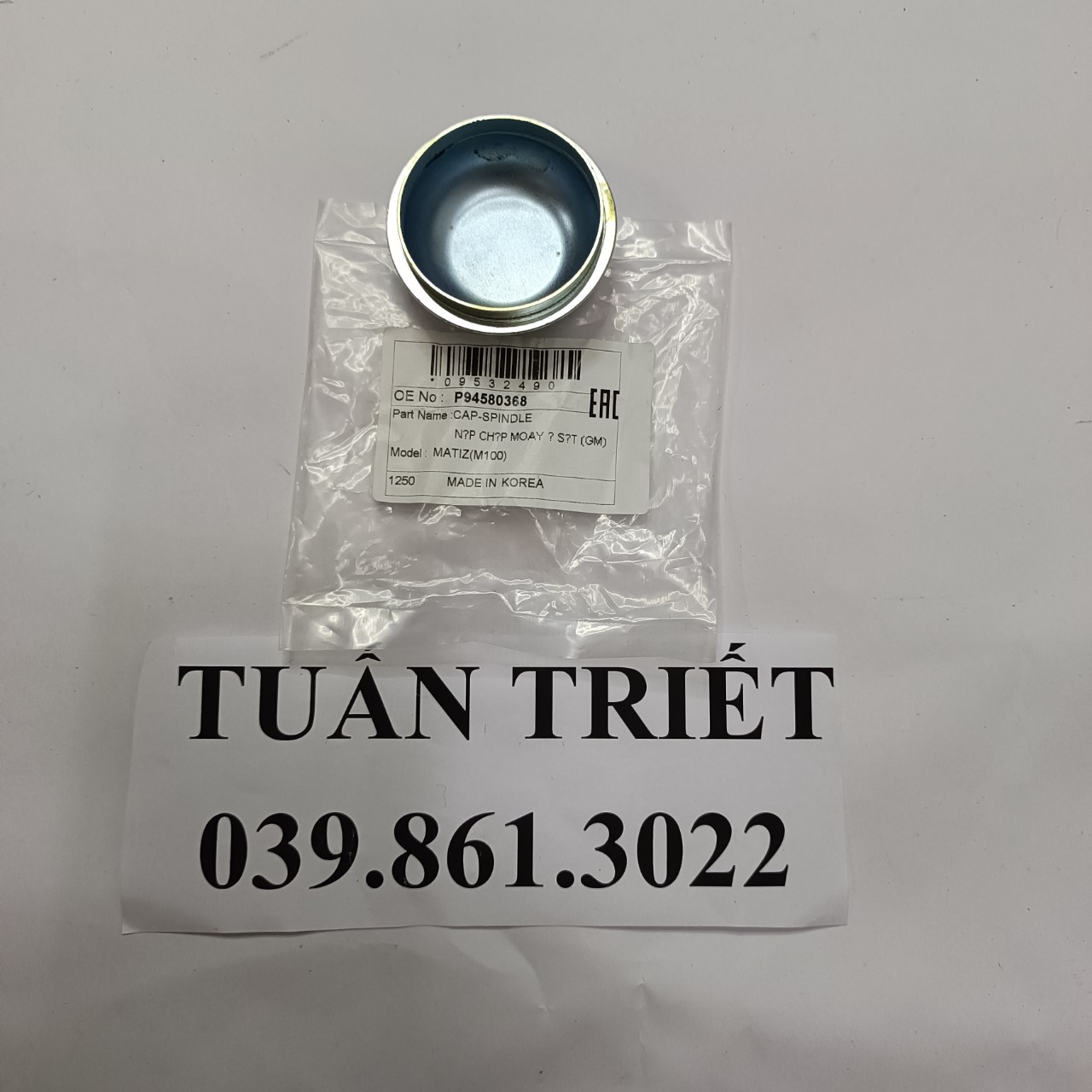 Nắp chụp moay ơ/ may ơ Matiz 2 - Phụ tùng Tuấn Triết