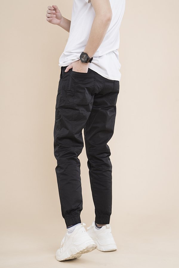 QUẦN JOGGER NAM NỮ _ MÀU ĐEN