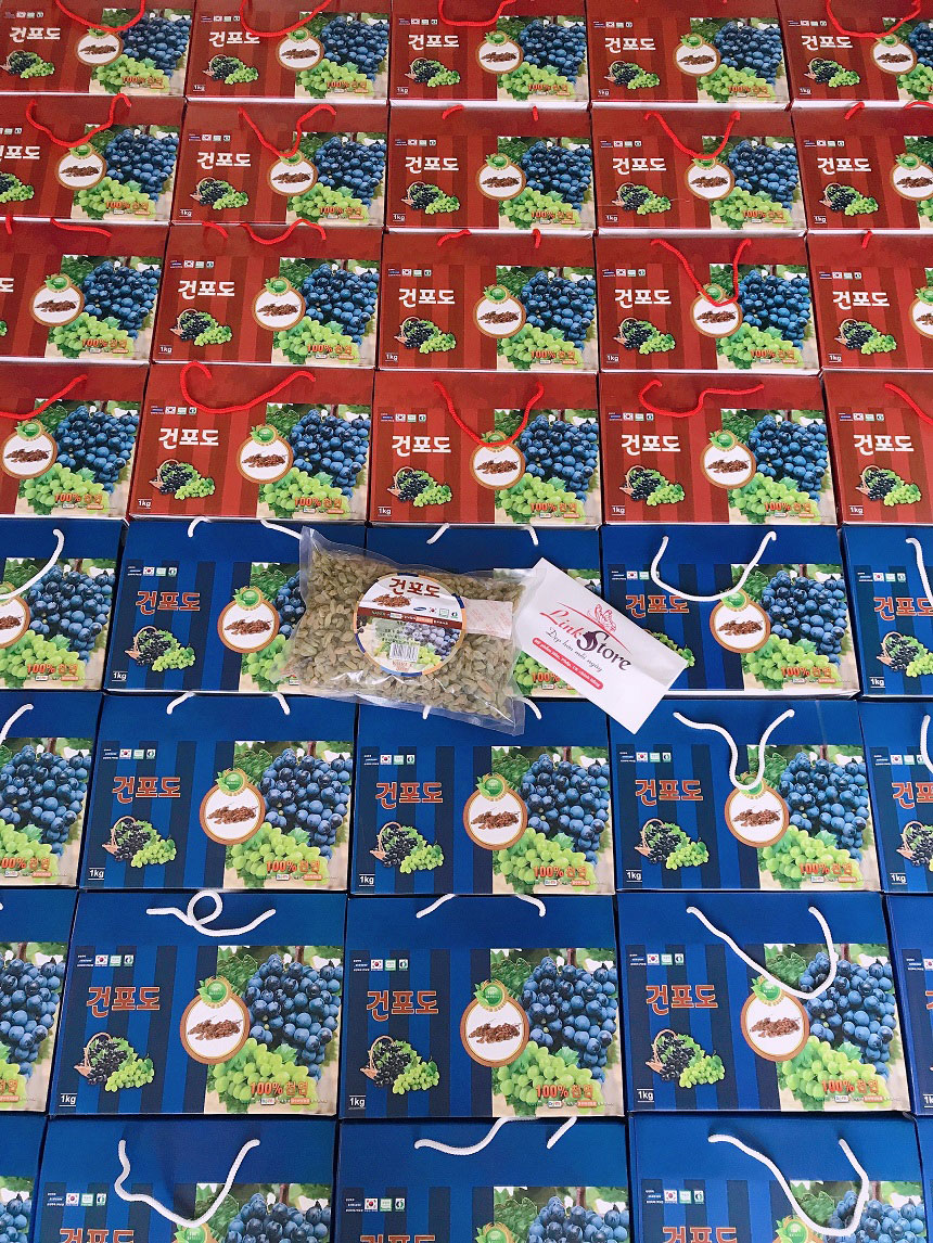 Nho Khô Hàn Quốc 1KG (Thượng Hạng)