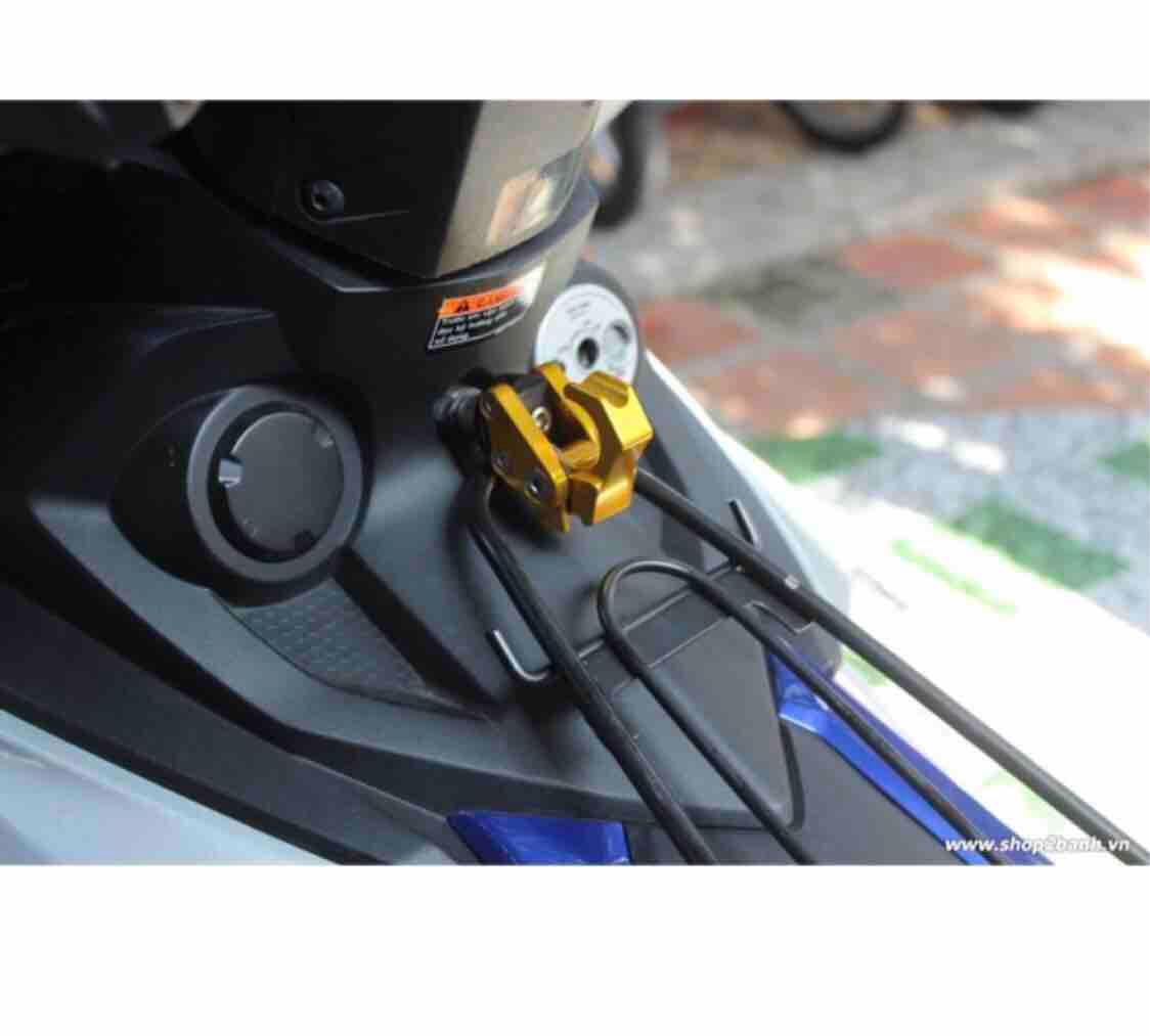 [HCM]MÓC TREO ĐỒ BI KeR NHÔM CNC (màu vàng)