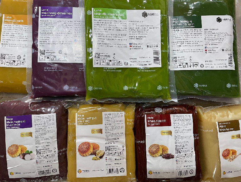 Nhân bánh trung thu Farina đủ loại 1kg