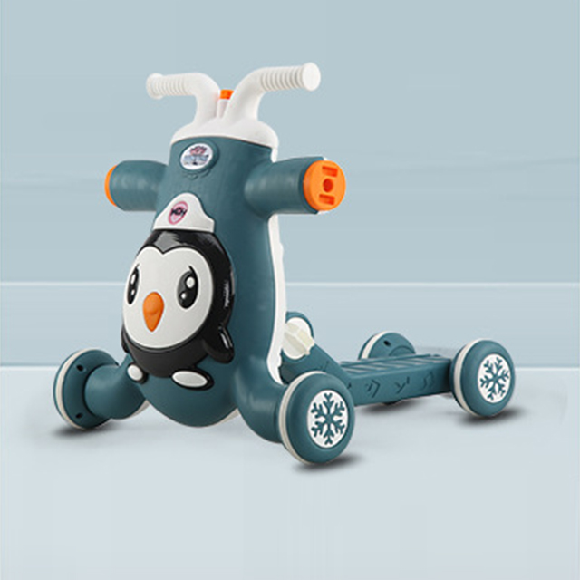 Xe tập đi đa năng 3 trong 1 (xe tập đi , chòi chân, Scooter)