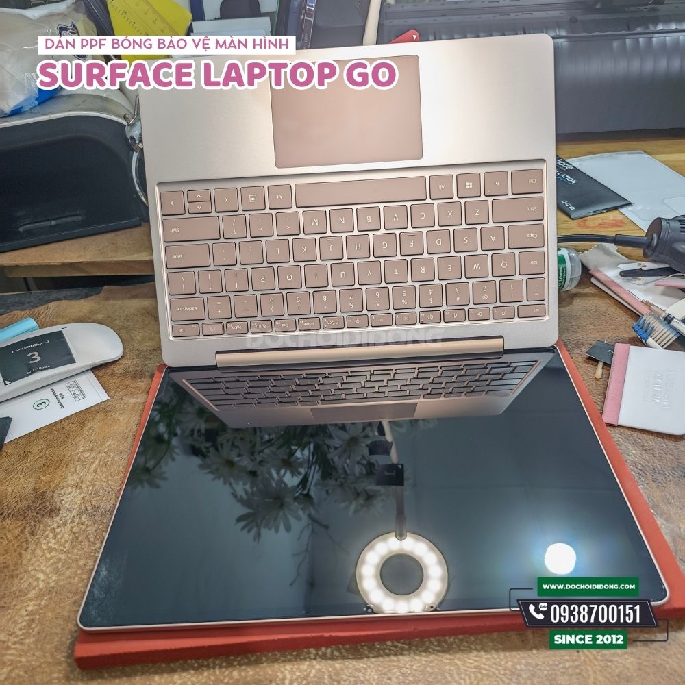 Miếng dán PPF Hydorgen Microsoft Surface Laptop Go trong, nhám cao cấp