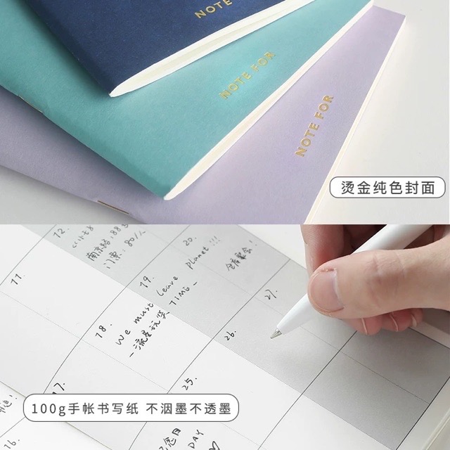 Sổ Tay Note For Basic Nhiều Công Dụng, 60 Trang