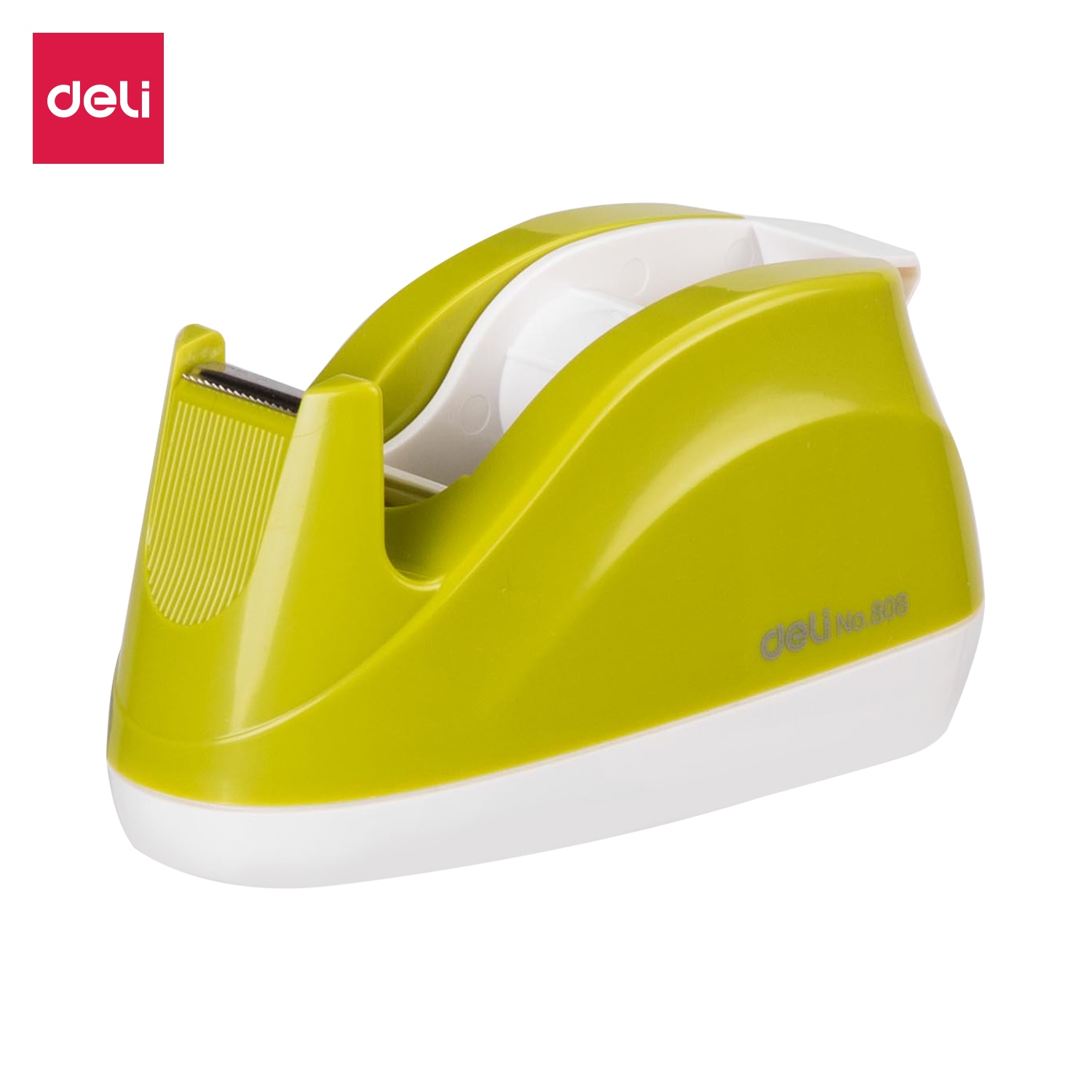 Cắt băng dính cỡ nhỏ Deli - Xanh dương/Xanh lá/Hồng/Trắng - 1 chiếc - E808