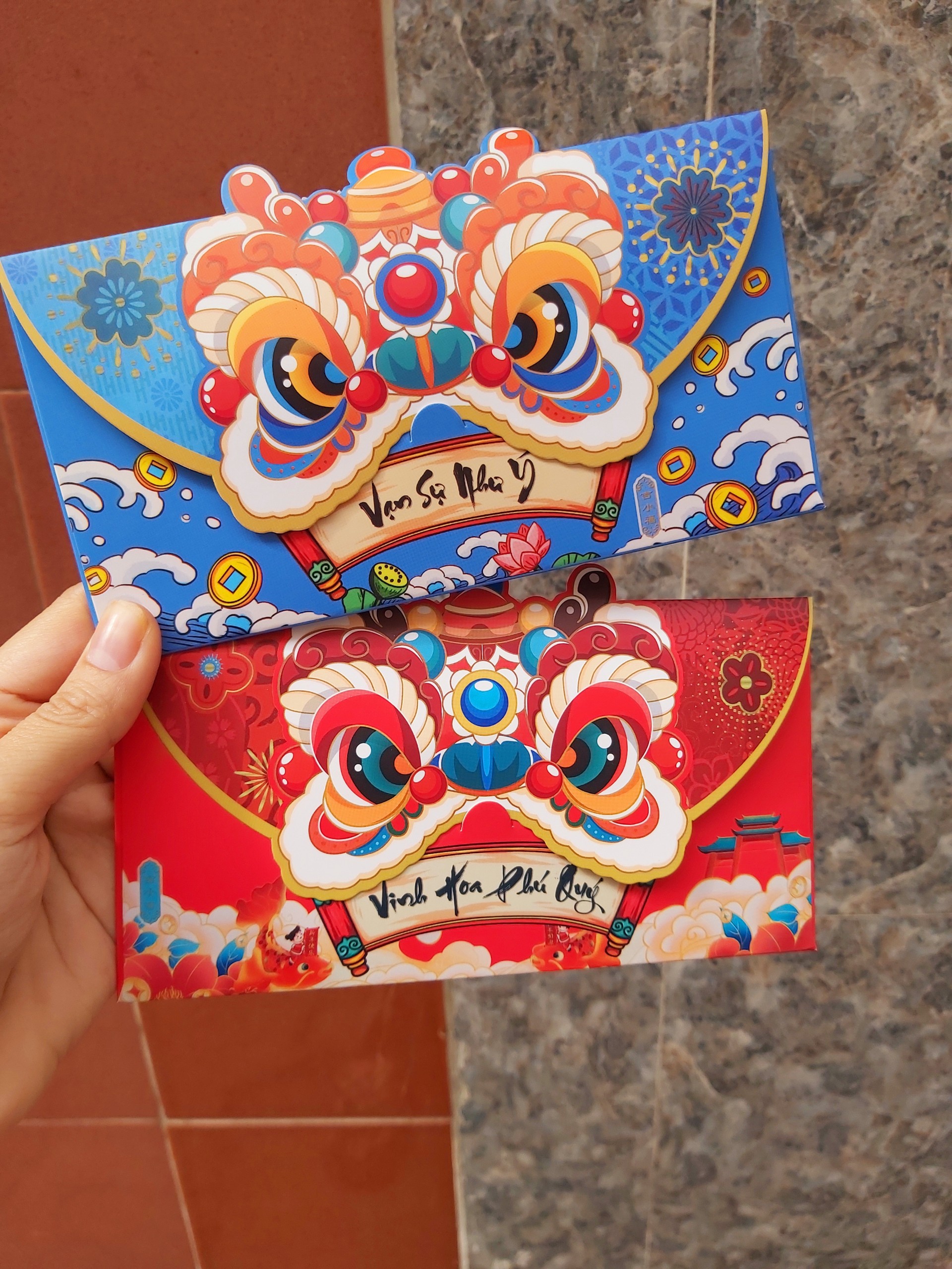 SỈ 100 BAO LÌ XÌ KỲ LÂN HOT
