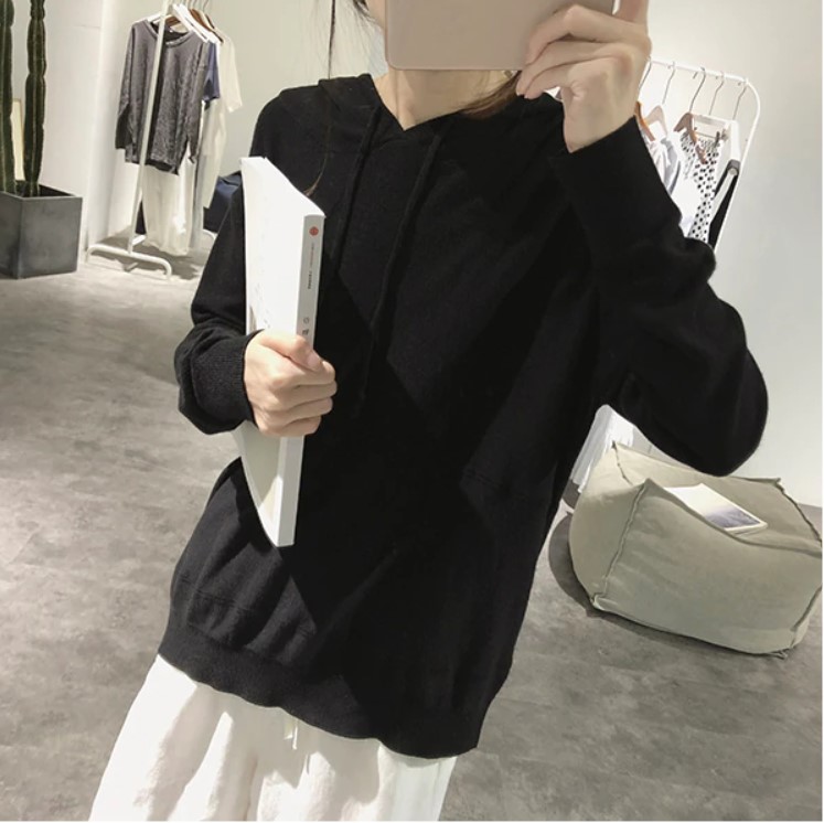 [HCM]Áo Hodie Nữ Basic Thời Trang