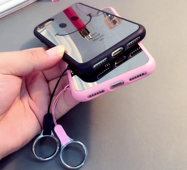 ỐP ĐÔI MẶT CƯỜI TRÁNG GƯƠNG IPHONE CASE