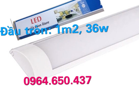 [HCM]Đèn Tuýt Led Bán Nguyệt 1.2m