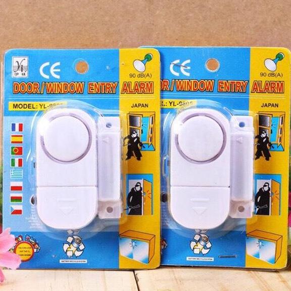 [HCM]Bộ 02 chuông báo động ngăn trộm gắn cửa nhỏ gọn thông minh