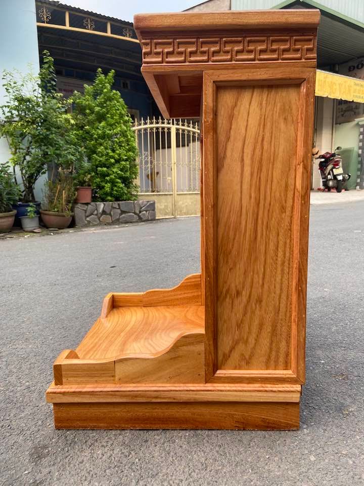 Bàn thờ thần tài ông địa gỗ Gõ Đỏ