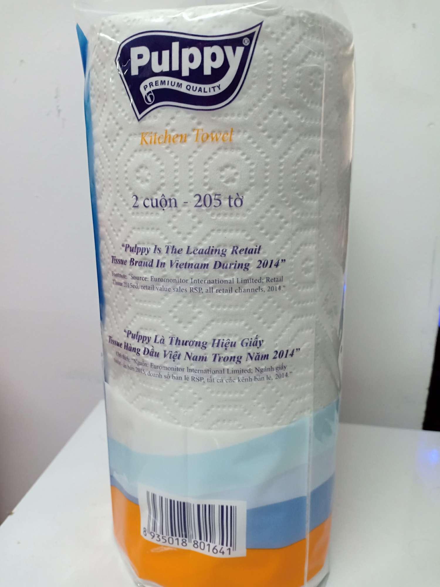 [HCM]giấy bếp pupply 2C xanh