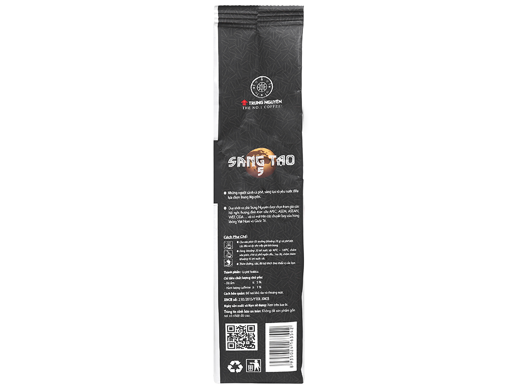 [HCM]Cà phê Trung Nguyên sáng tạo 5 340g