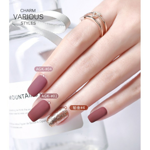 [HCM]Sơn gel As mã AGK 15ML - chai đỏ