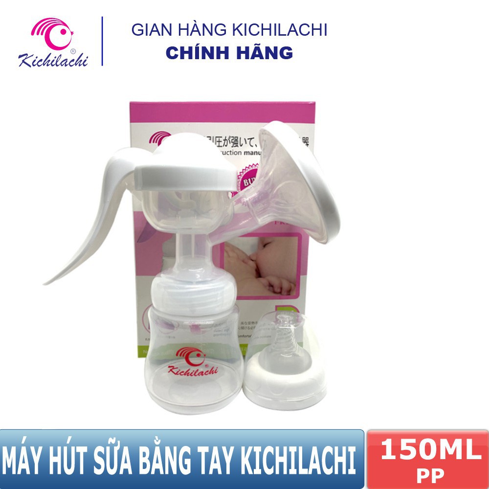 (Đơn 29K Freeship 15K) Máy Hút Sữa Bằng Tay Kichilachi Kichi Không BPA An Toàn Cho Bé NAM2
