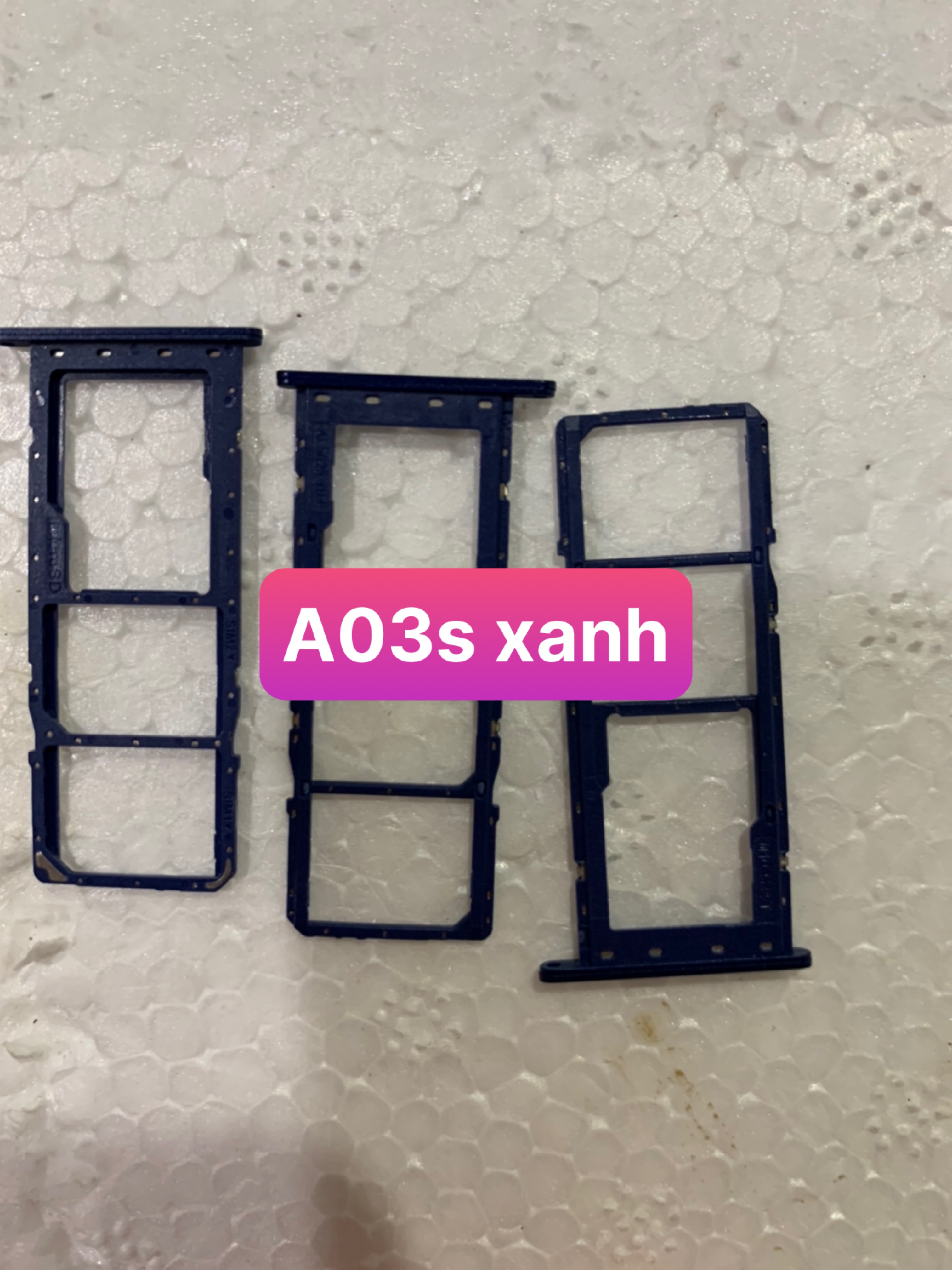 khay sim điện thoại sam sung a03s zin