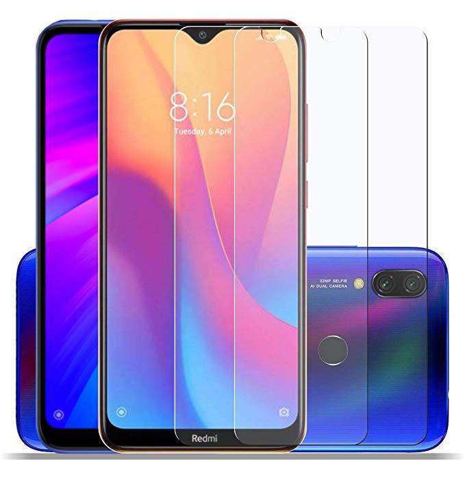Kính cường lực trong suốt cho Xiaomi Redmi 8A (Kèm miếng lau)