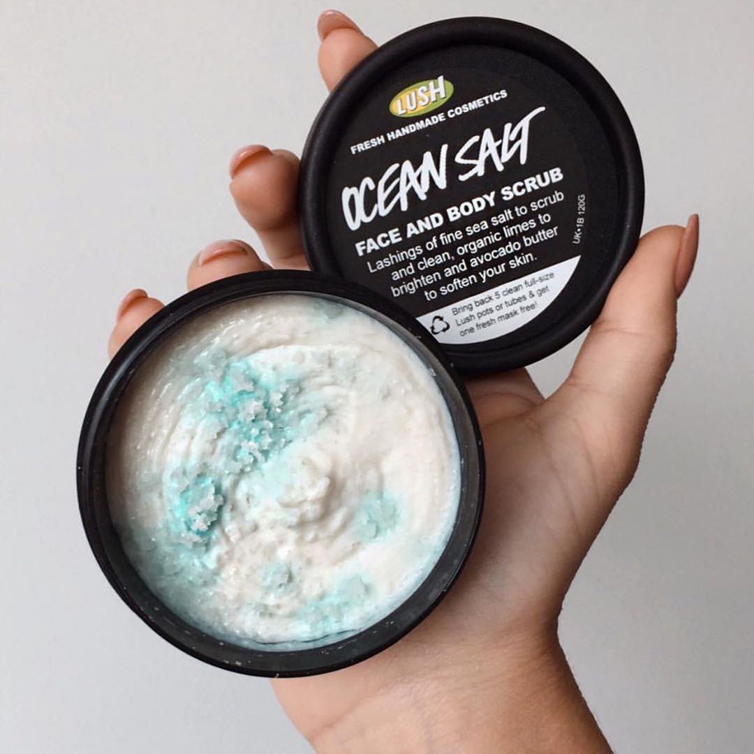 Tẩy da chết LUSH - Ocean Salt face and body scrub