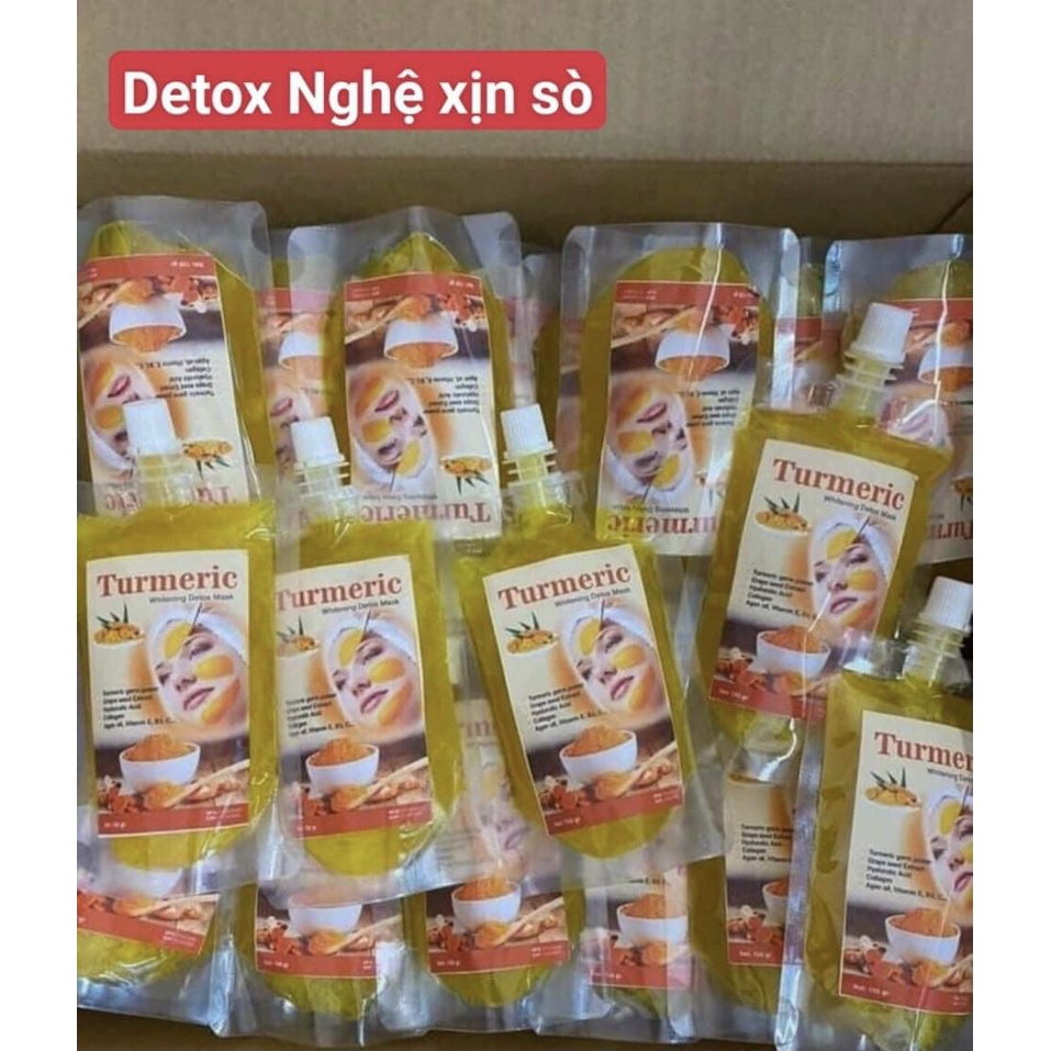 Mặt nạ Mầm NGhệ sủi bọt 150ml thải độc tố sạch da