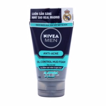 [HCM]Sữa rửa mặt Nivea For Men bùn khoáng-100ml