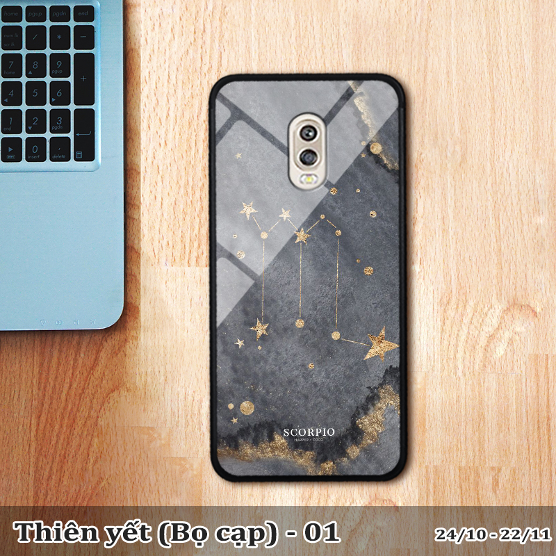 Ốp kính SAMSUNG J7 Plus in cung hoàng đạo