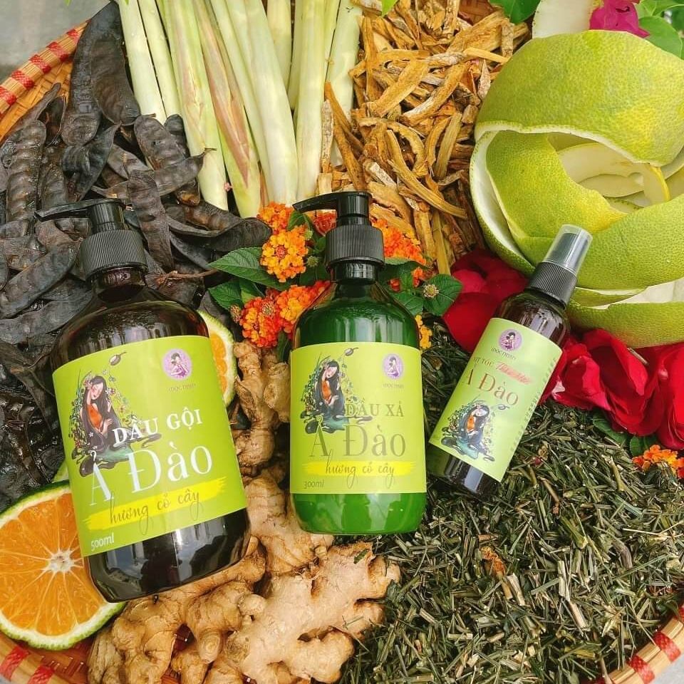 Combo chăm sóc tóc Ả Đào Mộc Nhan Natural