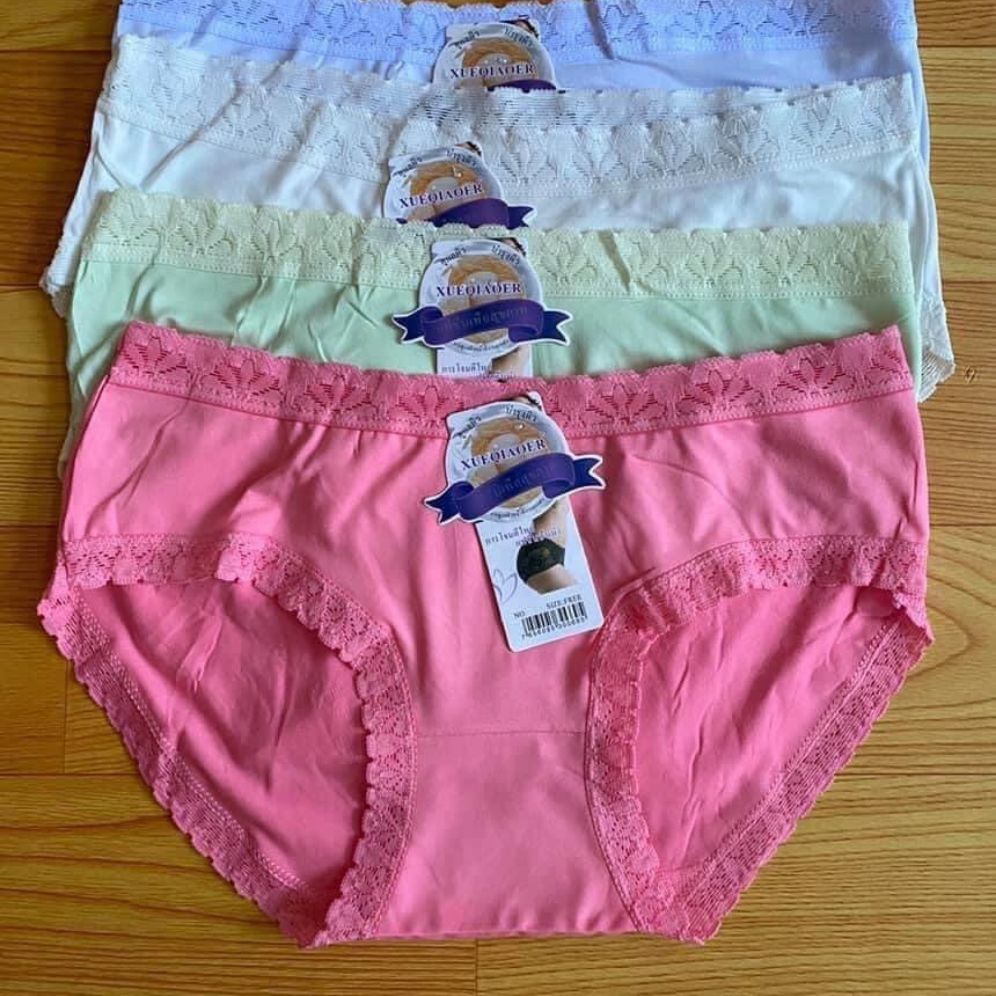 [HCM]combo 10 quần cotton Thái chíp nữ