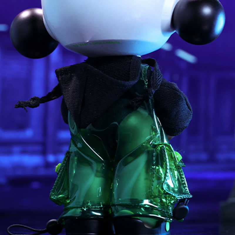 POP MART SKULLPANDA OOTD THE WILD GREEN FIGURINE