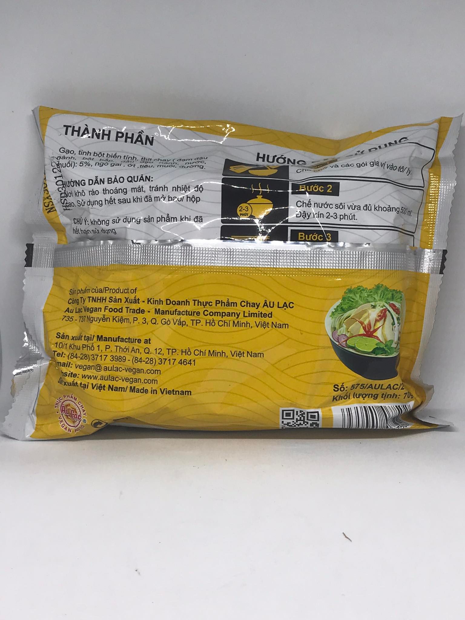 Phờ Gà Chay Âu Lạc - Gói 70g