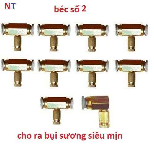combo 10 béc phun sương làm mát bằng đồng số 2 | béc phun sương | béc phun sương tưới lan | béc phun sương tưới cây | béc phun sương đồng | béc phun sương số 2 | bép phun sương | bép phun sương tưới lan | đầu bép phun sương | bộ bép phun sương