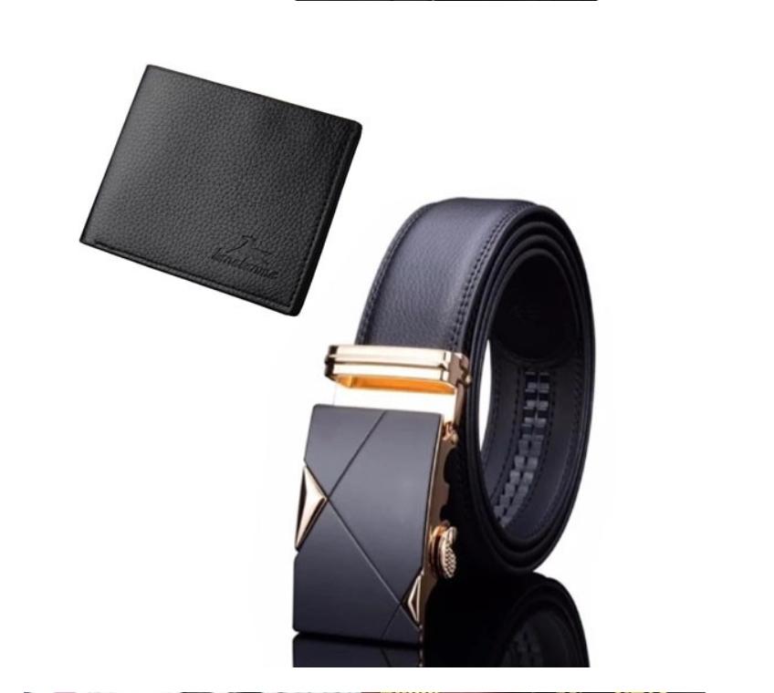 Bộ sản phẩm Thắt lưng and ví Da cao cấp SNTGV01
